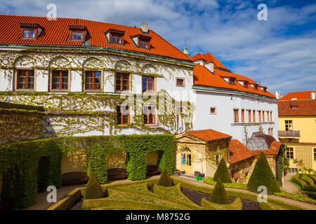 18. Jahrhundert (Vrtba Garten Vrtbovska zahrada), Prag, Tschechische Republik Stockfoto