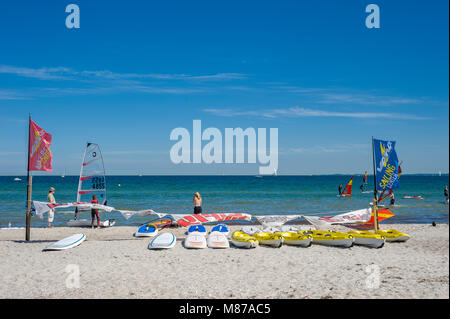 Strand, Groemitz blieben, Ostsee, Schleswig-Holstein, Deutschland, Europa Stockfoto