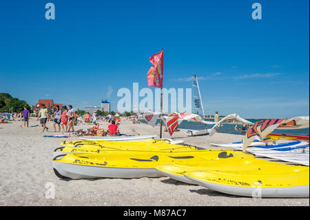 Strand, Groemitz blieben, Ostsee, Schleswig-Holstein, Deutschland, Europa Stockfoto