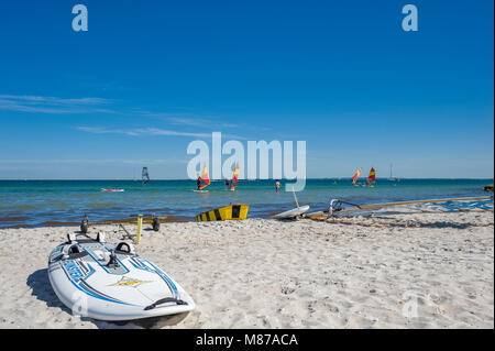 Strand, Groemitz blieben, Ostsee, Schleswig-Holstein, Deutschland, Europa Stockfoto