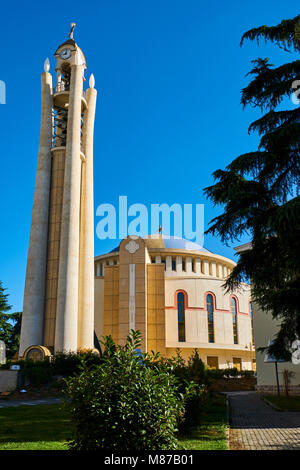 Albanien, Tirana, Orthodoxe Kathedrale der Auferstehung Christi Stockfoto