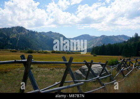 Squaw Valley USA im Sommer Stockfoto