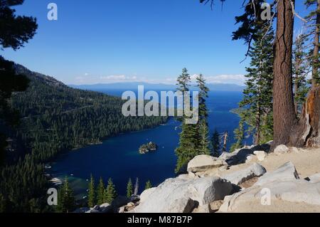 Emerald Bay Lake Tahoe, CA Stockfoto