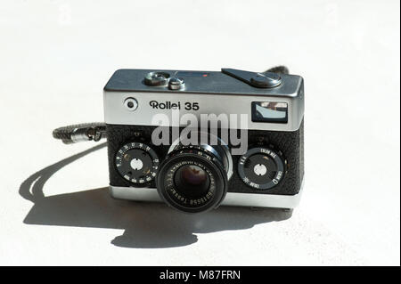 Rollei 35, vintage Kamera Stockfoto