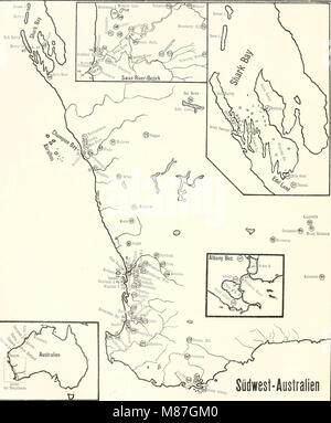 Sterben Fauna Südwest - Australiens. Ergebnisse der Hamburger südwest-australischen Forschungsreise 1905 (1908) (20888022956) Stockfoto
