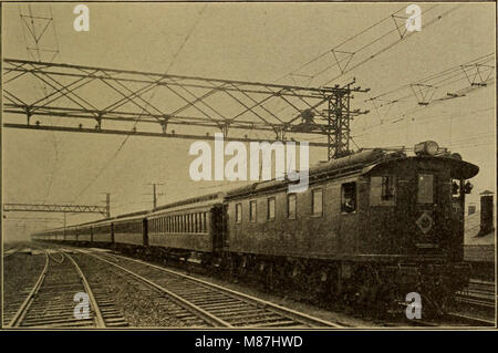 Elektrische Traktion für Züge; ein Buch für Studenten, elektrische und mechanische Ingenieure, Betriebsleiter der Motive Power und andere (1911) (14572212228) Stockfoto