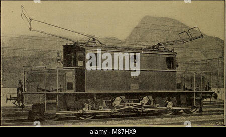 Elektrische Traktion für Züge; ein Buch für Studenten, elektrische und mechanische Ingenieure, Betriebsleiter der Motive Power und andere (1911) (14756487254) Stockfoto