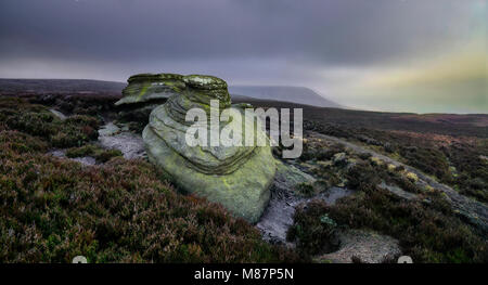 Mad Frau Stein, Kinder Scout Stockfoto