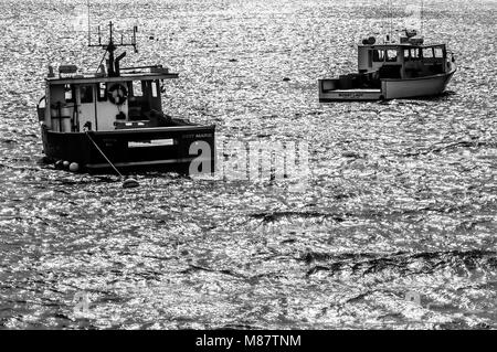 Mit drei nordöstlichen Stürme schlagen der Bereich in den letzten zwei Monaten. Es besteht die Gefahr, Boote im Wasser zu halten, die meisten Fischer ihre Boote Stockfoto