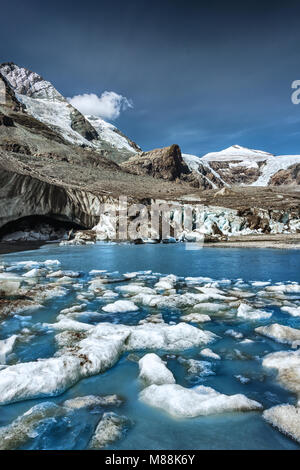 Großglockner und Nationalpark Hohe Tauern Stockfoto