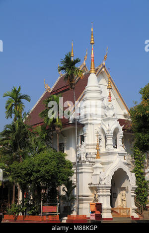 Thailand, Chiang Mai, Wat Saen Muang Ma Luang, buddhistische Tempel, Stockfoto