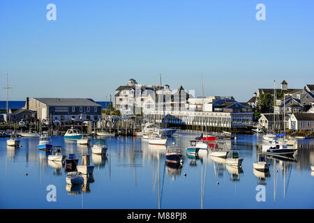 Wychmere Harbor, Harwich Hafen, Cape Cod, Massachusetts, USA. Stockfoto