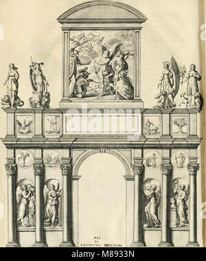 Eloges et Discours sur la triomphante Rezeption du Roy de sa Ville de Paris, Apres la Reduzierung de La Rochelle - accompagnez des Figuren, tant Les Arcs de Triomphe que les autres preparatifs (1629) (14598321090) Stockfoto