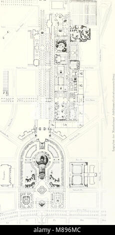 „Die Gartenkunst“, veröffentlicht 1907, ist eine deutsche Gartenbauzeitschrift, die verschiedene Aspekte der Gartengestaltung, der Landschaftsarchitektur und des Pflanzenbaus mit dem Schwerpunkt ästhetische und funktionelle Gartenbaupraktiken behandelt. Stockfoto