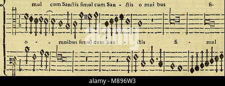 Esemplare, o sia, Saggio fondamentale pratico di kontrappunto sopra il canto fermo (1774) ist ein musikwissenschaftliches Werk, das sich mit Kontrapunkten in der klassischen Musik befasst. Es dient als praktischer Leitfaden zum Verständnis von Kontrapunkten, insbesondere in Bezug auf den Chorgesang oder den gregorianischen Choralgesang. Stockfoto