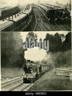 Jeder junge Buch der Eisenbahn und der Dampfschiffe (1911) (14572337469) Stockfoto