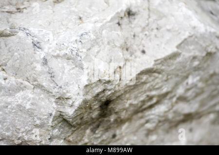 White Rock Marmor Stein Hintergrund Stockfoto
