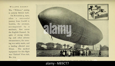 Berühmte Flieger und ihre Ausrüstung (elektronische Ressource) - einige Hinweise zur Ersten Hilfe in Notfällen (1912) (14595811000) Stockfoto