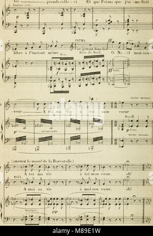 Fatma; Opéra comique en un acte. Paroles de Herr R. de Voisin (1800) (14591684088) Stockfoto