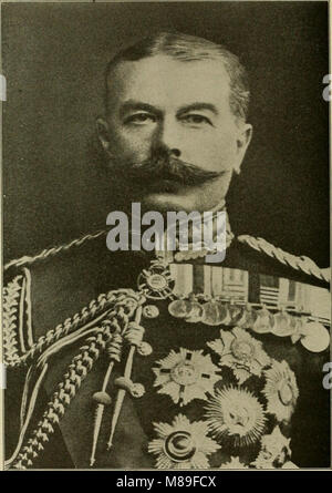 Feldmarschall Earl Kitchener in Khartum, der britische Minister für Krieg Stockfoto