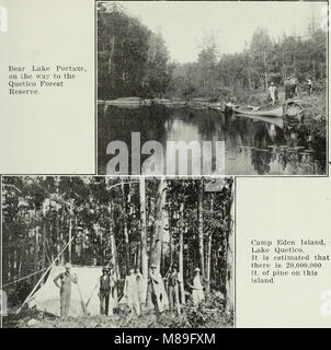 Abschlussbericht der Ontario Spiel und der Kommission für die Fischerei, 1909-1911. - (1912) (14748884731) Stockfoto