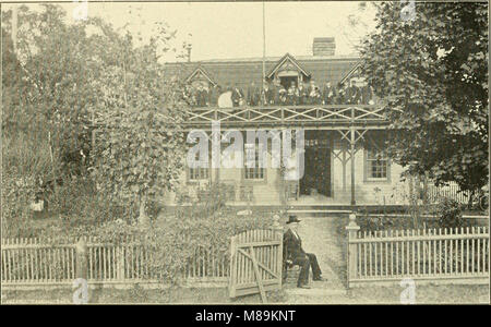 Fuchsjagd in Delaware County, Pennsylvania - und, den Ursprung und die Geschichte der Rose Tree Fox Hunting Club (1901) (14779028372) Stockfoto