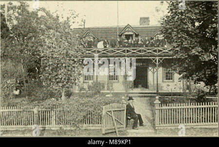 Fuchsjagd in Delaware County, Pennsylvania und Ursprung und Geschichte der Rose Tree Fox Hunting Club (1901) (14741280506) Stockfoto