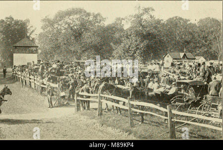 Fuchsjagd in Delaware County, Pennsylvania und Ursprung und Geschichte der Rose Tree Fox Hunting Club (1901) (14784154753) Stockfoto