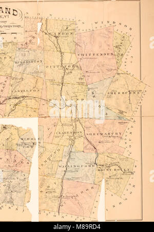 Ortsverzeichnis und Business Directory von Rutland County, Vt, für 1881-82 (1881) (14784926705) Stockfoto