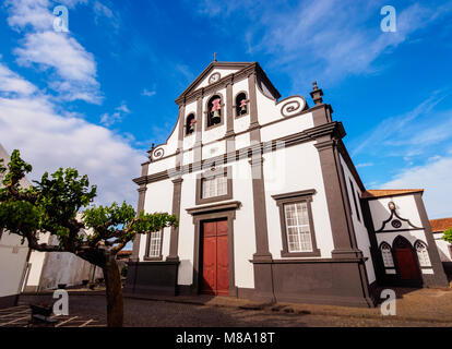 Sao Mateus Kirche in Praia, Graciosa, Azoren, Portugal Stockfoto