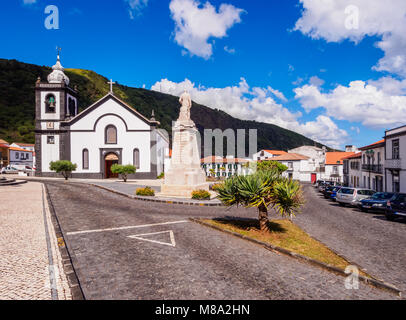 Igreja Matriz de Sao Jorge, der Mutter Kirche, Velas, Sao Jorge Island, Azoren, Portugal Stockfoto