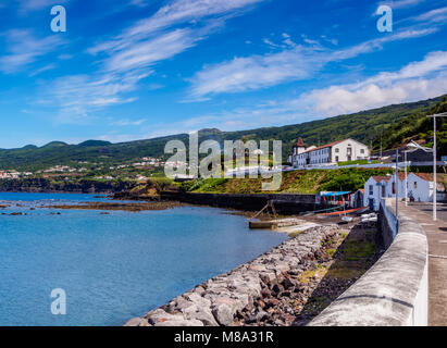 Blick auf das Kloster von Sao Francisco, Lajes do Pico, der Insel Pico, Azoren, Portugal Stockfoto