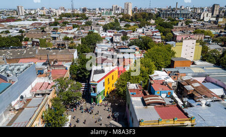 La Boca Caminito - Barrio de La Boca, Buenos Aires, Argentinien Stockfoto