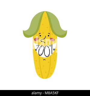 Organic food label. Logo for vegan menu or food. Stock Vektor