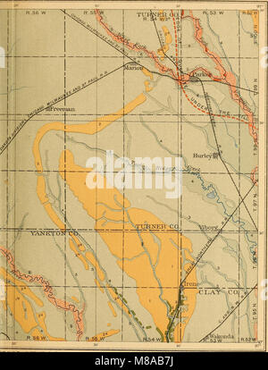 Geologie und Wasserwirtschaft ein Teil der südöstlichen South Dakota (1900) (14584021648) Stockfoto