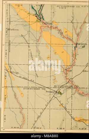 Geologie und Wasserwirtschaft ein Teil der südöstlichen South Dakota (1900) (14790524993) Stockfoto