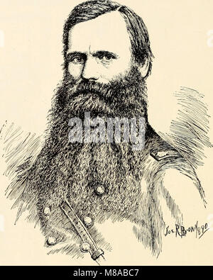 Dieser artikel des New England Magazine aus dem Jahr 1891 beschreibt das Leben und die Beiträge von George Luther Stearns, einem bekannten amerikanischen Abolitionisten. Stearns spielte eine wichtige Rolle in der abolitionistischen Bewegung, einschließlich der Unterstützung von Anti-Sklaverei-Anliegen und Einzelpersonen. Stockfoto