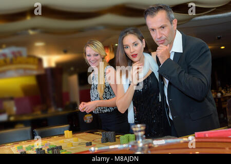 im casino Stockfoto