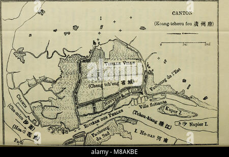 Géographie de l'Empire de Chine-Cours inférieur-Fa wen Chung-kuo Kun yü lüeh Chih (1905) (14594829379) Stockfoto