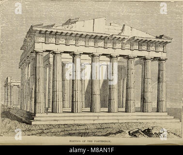 Dieses Handbuch aus dem Jahr 1867 behandelt archäologische Funde und Entdeckungen aus Ägypten, Griechenland, Etrurien und Rom und bietet einen Einblick in antike Kulturen und Zivilisationen. Stockfoto