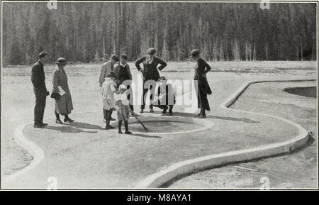 Haynes neuen Guide und komplette Autofahrer Straße Protokoll der Yellowstone National Park (1922) (14594592950) Stockfoto