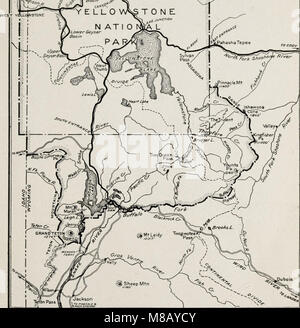 Haynes neuen Guide und komplette Autofahrer Straße Protokoll der Yellowstone National Park (1922) (14801067413) Stockfoto