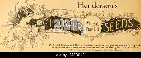 Henderson's Großhandel Katalog für Floristen und Gärtner - Herbst 1920 Edition (1920) (14758666336) Stockfoto