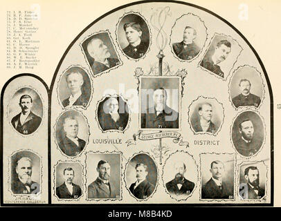 Historische Daten und Skizzen des verstorbenen Minister der Indiana Konferenz Der evangelische Verein, 1835 bis 1915 (1915) (14577989739) Stockfoto