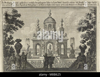 Historische Bilder-Bibel - welche besteht in Fünff Theill (1700) (14561123569) Stockfoto