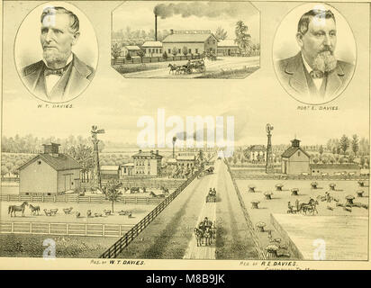 Geschichte Das Franklin und Clinton County, Michigan (1880) (14772901382) Stockfoto