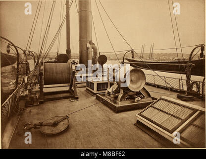 Deep-sea klingende und Ausbaggern; eine Beschreibung und Diskussion der Methode und Geräte an Bord verwendet die Küsten- und Vermessungsamt Steamer, "Blake. (1880) (14779647754) Stockfoto