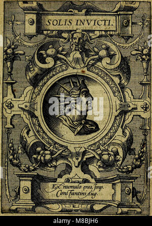 Deorvm dearvmqve Kopf, ex Antiquis numismatibus Abrahami Ortelii collecta et Historica narratione illustrata ein Francisco Sweertio (1602) (14561420058) Stockfoto