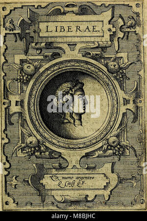 Deorvm dearvmqve Kopf, ex Antiquis numismatibus Abrahami Ortelii collecta et Historica narratione illustrata ein Francisco Sweertio (1602) (14747789222) Stockfoto