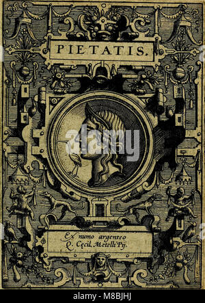 Deorvm dearvmqve Kopf, ex Antiquis numismatibus Abrahami Ortelii collecta et Historica narratione illustrata ein Francisco Sweertio (1602) (14767952013) Stockfoto